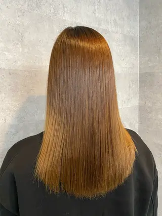 ロング _WHITE 高槻店 平野湧人　/髪質改善のヘアスタイル