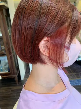 ミディアム DiMPlE  ディンプル所属・🌸スタイリスト 山浦美恵のヘアスタイル