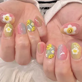 ネイル 新井 ひなののネイルデザイン