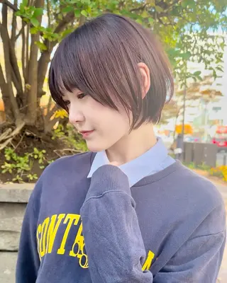 ショート ショート/レイヤー /札幌/小山内のヘアスタイル