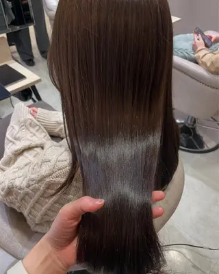 セミロング カラー HARUKA韓国ヘア /Luana梅田のヘアスタイル