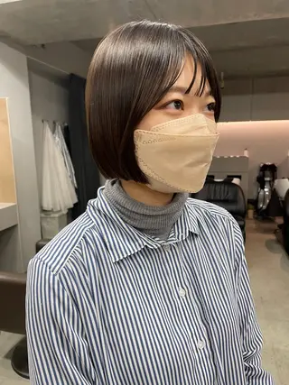 ミディアム カラー 表参道/髪質改善・ 透明感 colorのヘアスタイル