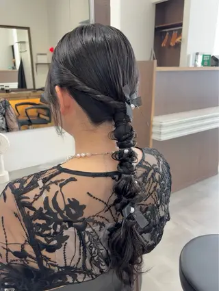 ヘアアレンジ VIEWTENJIN所属・✨️期間限定ボブ メニューあり✨️きらのマツエク・マツパデザイン
