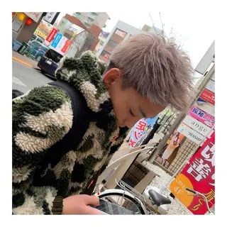 ショート カラー メンズ ange☞ soutaのヘアスタイル