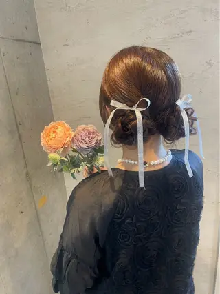 ロング ヘアアレンジ Reve  resort所属・美髪× ヘアセット✨Araiのヘアスタイル