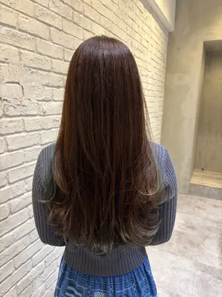 ロング カラー AKITO /溝の口駅のヘアスタイル