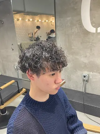 パーマ メンズ fifth天神大名所属・天神メンズヘア ➳つばさのヘアスタイル