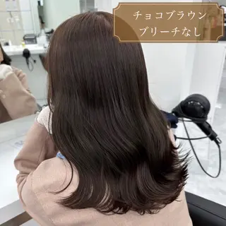 セミロング カラー ヘアアレンジ 🏹横浜WILL official🏹のヘアスタイル