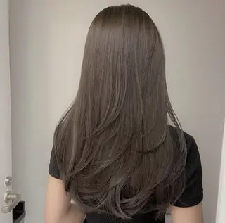 ロング カラー キラ🌟 艶感color🎀のヘアスタイル