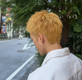 ショート カラー メンズ 畠山 渚のヘアスタイル