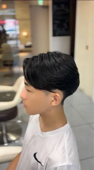 ショート パーマ メンズ 🔮メンズ縮毛矯正 毛流れパーマ💎竹永のヘアスタイル