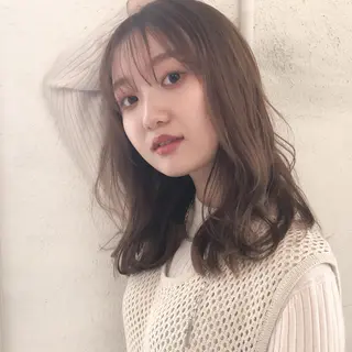 ロング カラー 韓国ヘア×髪質改善 /yoshikaのヘアスタイル