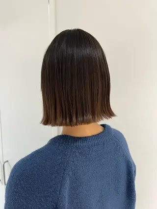 ショート SALOWIN大宮crest所属・大宮レイヤーカット× 透明感カラー　rioのヘアスタイル