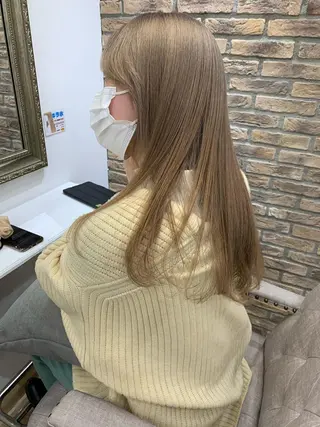 ロング カラー レイヤー/顔周り /AKARIのヘアスタイル