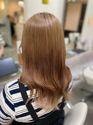 セミロング ヘアメイクニューヨーク根津店所属・リニューアルオープン ☆根津店齋藤のヘアスタイル
