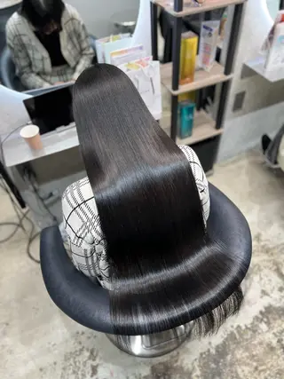 ロング カラー etora 渋谷所属・ワンホンヘア🇨🇳 髪質改善/itaruのヘアスタイル