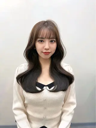 ロング ace share salon所属・韓国風パーマ/ 菅沼 成郷のヘアスタイル