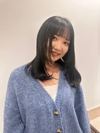 ロング カラー 岐阜の美容師 HONOKAのヘアスタイル