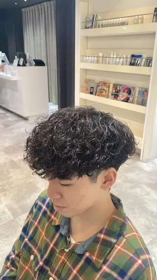 パーマ メンズ メンズカット/パーマ / ryo🐉のヘアスタイル