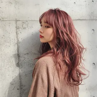 セミロング カラー 池袋/カラー特化🎨 ロング料金なし🩵のヘアスタイル