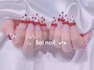 ネイル パラジェル＆フィルイン取り扱いサロンSol Nail所属・Sol Nail ミネのネイルデザイン