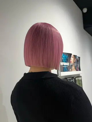 ショート カラー 姫夏 /ハイトーン艶髪🎀のヘアスタイル