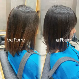 ミディアム 心斎橋🤍inity KIKOのヘアスタイル