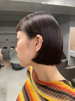 ショート 吉田一輝 外国人パーマのヘアスタイル