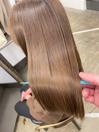 セミロング カラー 🔶PAIR🔶 TAKAのヘアスタイル