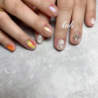 ネイル kichi･:* みじゅのネイルデザイン
