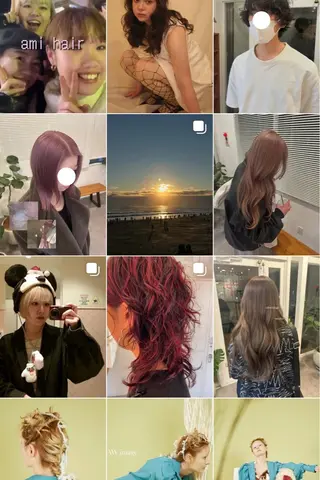 ミディアム カラー パーマ ヘアアレンジ メンズ マコ @_vral0のヘアスタイル