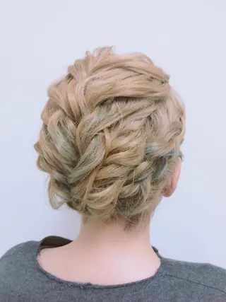 ショート Delight ヘアメイク着付けのヘアスタイル