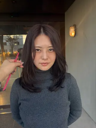 ロング 🎀韓国レイヤー/透 明感カラー/airiのヘアスタイル