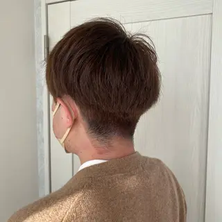 ショート カラー メンズ 🧸メンズモデル 募集中🍯のヘアスタイル
