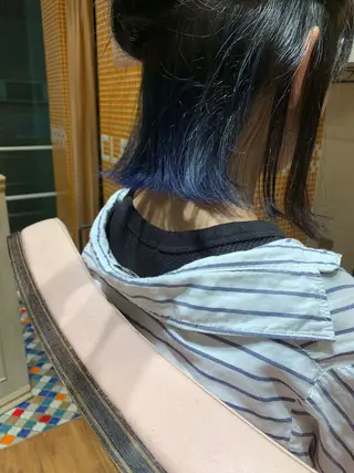 ショート カラー FACE DECO AVEDA所属・河端 春綺のヘアスタイル