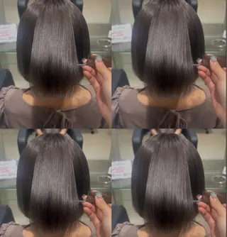 ミディアム カラー 【美髪を叶える ❤️‍🔥】加藤沙梨のヘアスタイル