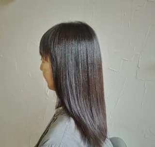 カラー 吉田 彩のヘアスタイル