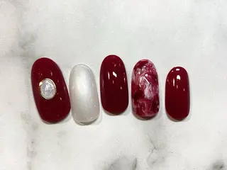 ネイル トップネイリスト Ribbon立川店のネイルデザイン