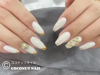 ネイル 神田 ココナッツのネイルデザイン