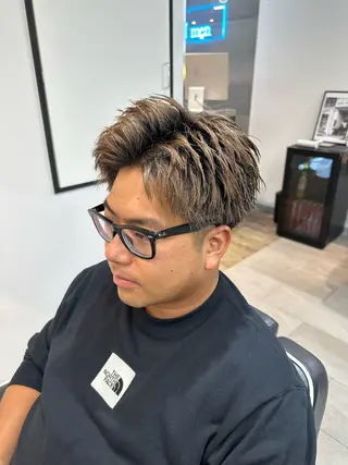 メンズ 池田隼也 メンズ/パーマのヘアスタイル