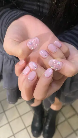 ネイル 暖色カラー/ネイル ナナコ💌のヘアスタイル