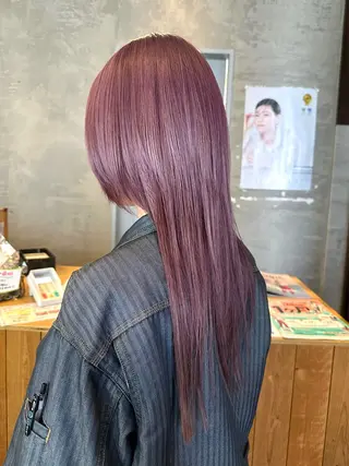 セミロング カラー BRANCHÉ小牧/ 西尾 美月のヘアスタイル