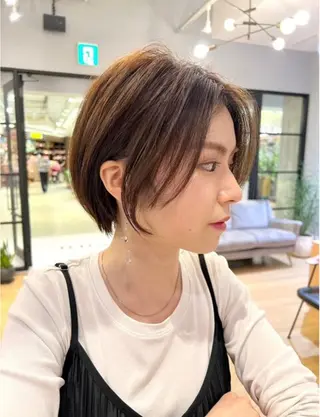 ショート 似合わせショート 森岡俊亮のヘアスタイル