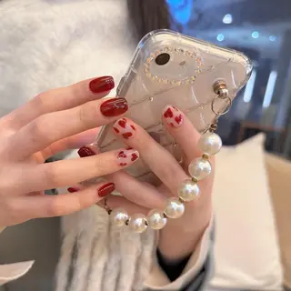 ネイル 𝕄𝕚𝕪𝕦🤍 自由が丘⌇パラジェルのネイルデザイン