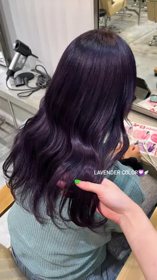 カラー morita yunaのヘアスタイル