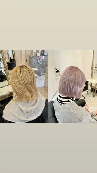 ショート カラー 🌹 AKARI  🌹のヘアスタイル