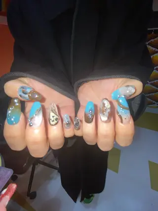 ネイル .unff所属・hana (..)個 性派/メンズネイル◎のネイルデザイン