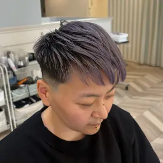 ショート カラー メンズ NYNY 🌺Ruiのヘアスタイル