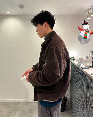 ショート パーマ SUNDAZED所属・日沖 由紀子のヘアスタイル