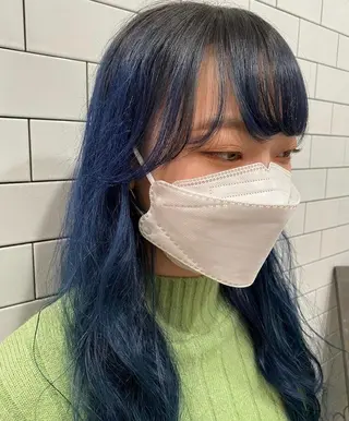 ロング カラー t.所属・藤江 健人のヘアスタイル